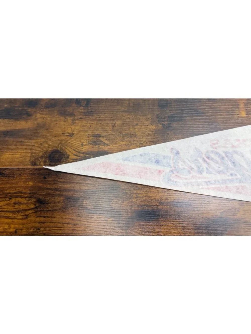 Texas Rangers MLB Vintage Felt Pennant With Retro Design & Classic Red White Blu